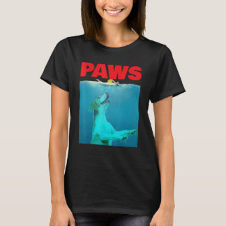 T-shirt Paws - Propriétaire du chiot de l'Amoureux des chi