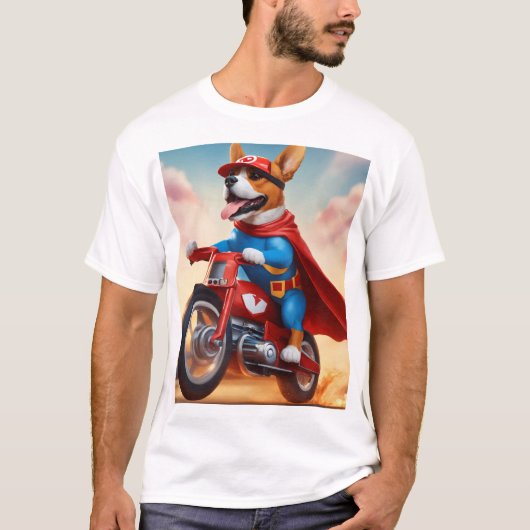 T-shirt Pawsome Adventures : Libérez votre côté superhéros (Devant)