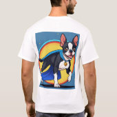 T-shirt Pawsome Adventures : Libérez votre côté superhéros (Dos)