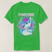 T-shirt Pawsome I Fandom Cospaly 3 (Design devant)