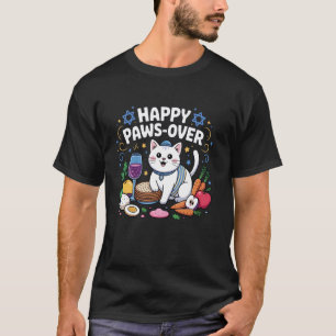 T-shirt Pawsover joyeux Drôle de chat Séder de Pâque juive