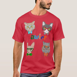 T-SHIRT PAWTER CATS T