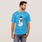 T-shirt PAX the snowman (Devant entier)