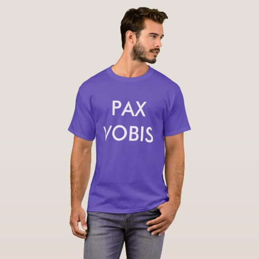 T-shirt Pax Vobis Camisia (Devant entier)