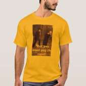 T-shirt Payez le loyer (Devant)