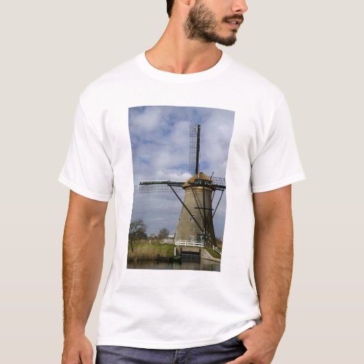 T-shirt Pays-Bas (alias Holland), Kinderdijk.19 (Devant)
