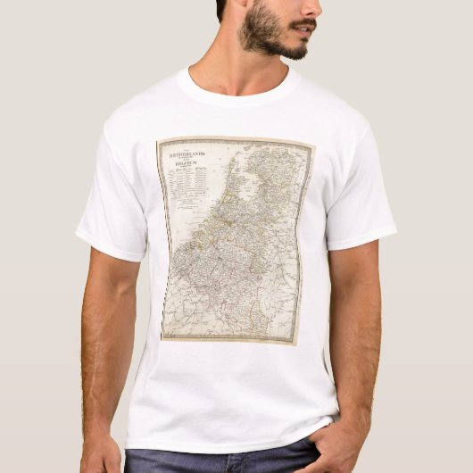 T-shirt Pays-Bas, Belgique (Devant)