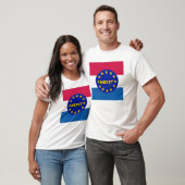T-Shirt Pays-Bas Drapeau UE Sortie (Unisexe)