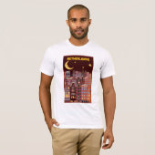 T-shirt Pays-Bas la nuit (Devant entier)
