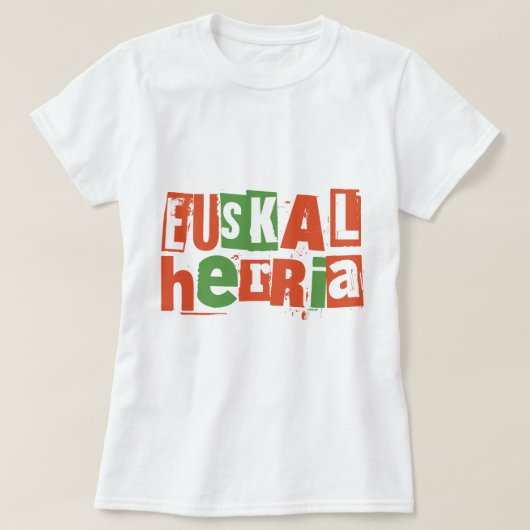 T-shirt pays Basque (Design devant)