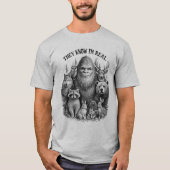 T-shirt Pays de Bigfoot (Devant)