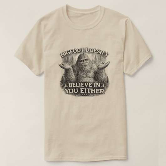 T-shirt Pays de Bigfoot (Design devant)