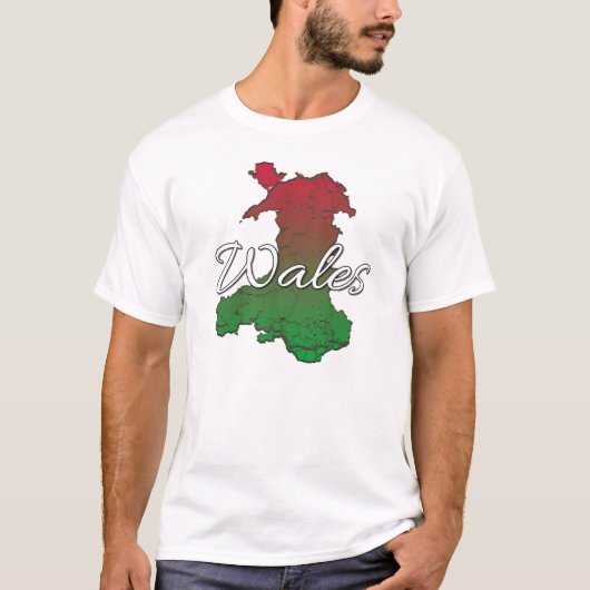 T-shirt Pays de Galles (Devant)