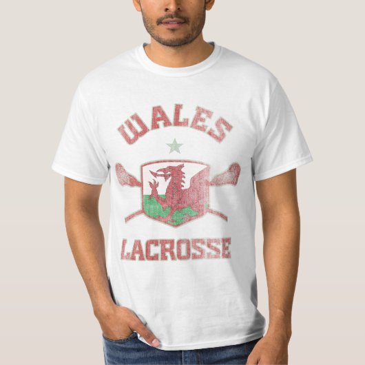 T-shirt Pays de galles-Cru (Devant)