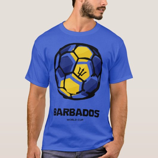 T-shirt Pays de la Barbade (Devant)