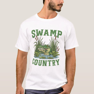 T-shirt Pays de marais – Style de vie du bayou sudiste