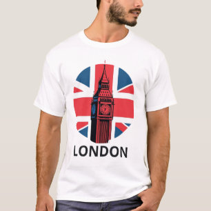 T-shirt Pays de Voyage Capital City Londres Royaume-Uni