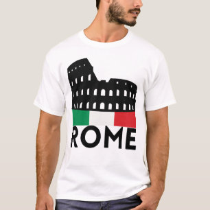 T-shirt Pays de Voyage Capitale Ville Rome italie