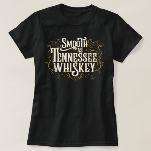 T-shirt Pays de Whiskey du Tennessee (Design devant)