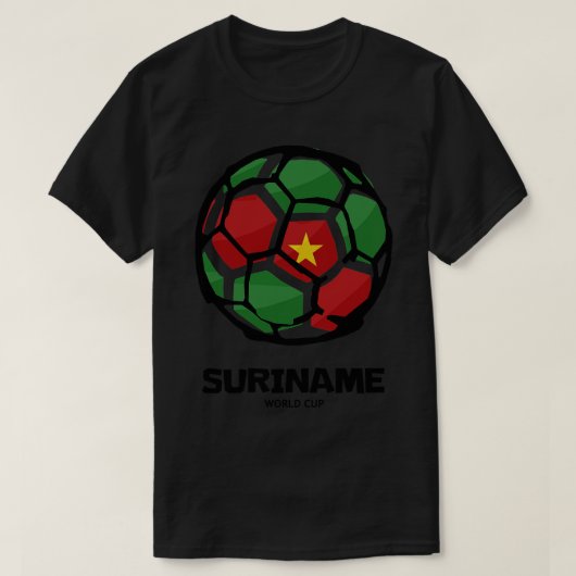 T-shirt Pays du Suriname (Design devant)