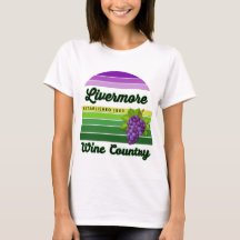 Pays du vin de Livermore Raisins rayures violettes