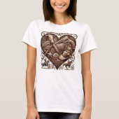 T-shirt Pays et Western Heart (Devant)