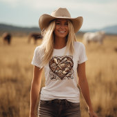 T-shirt Pays et Western Heart