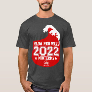 T-shirt Pays Famille de Dieu MAGA Red Wave 2022 Midterms