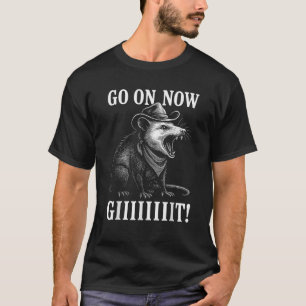 T-shirt Pays Occidental Cowboy Rodeo Aller Maintenant Glis