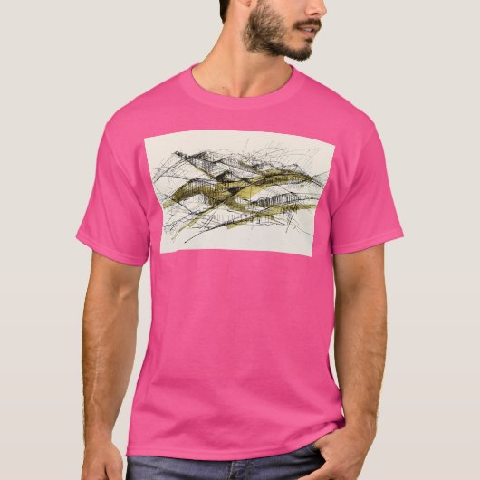 T-shirt Paysage actif (Devant)