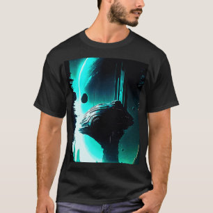 T-shirt Paysage Alien de science-fiction 103