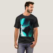 T-shirt Paysage Alien de science-fiction 103 (Devant entier)