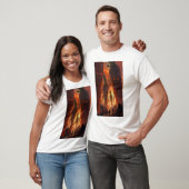 T-shirt paysage apocalyptique foncé (Unisexe)