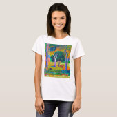 T-shirt Paysage avec cochon et cheval, Gauguin (Devant entier)