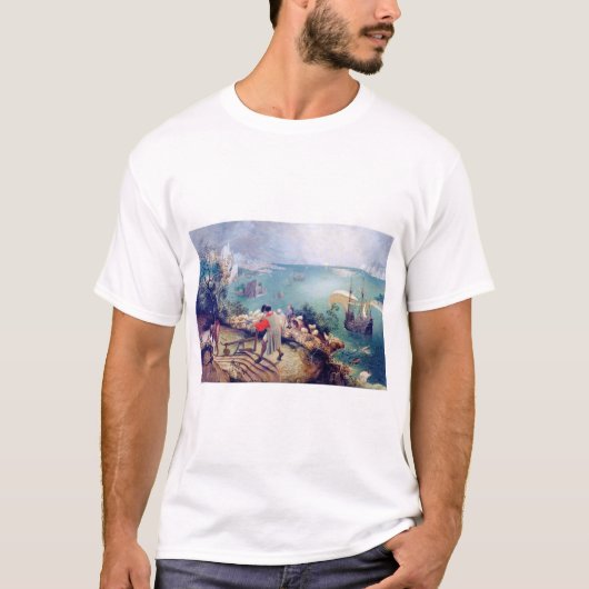 T-shirt Paysage avec la chute d'Icarus, Pieter Bruegel (Devant)