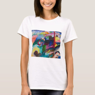 T-shirt Paysage avec rein d'usine, Wassily Kandinsky