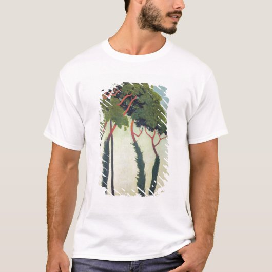 T-shirt Paysage avec Trees, 1911 (Devant)