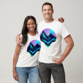 T-shirt paysage bioluminescent (Unisexe)