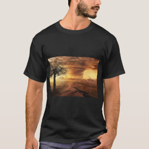 T-shirt Paysage d'arbres de fantaisie