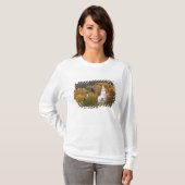 T-shirt Paysage d'automne avec église, Vermont, États-Unis (Devant entier)