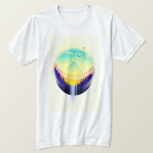 T-shirt Paysage de cascade