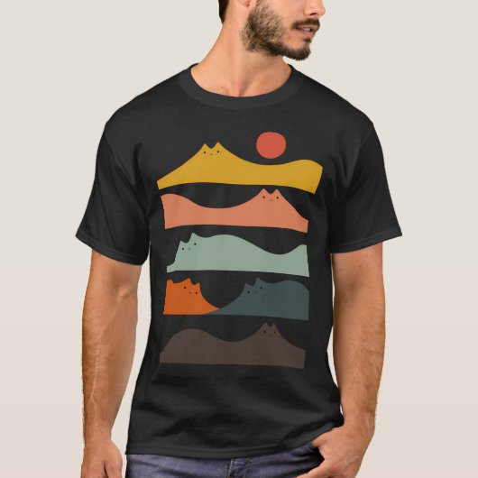 T-shirt Paysage de chat 141 (Devant)