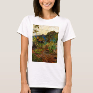 T-shirt Paysage de la Martinique de Paul Gauguin (1887)