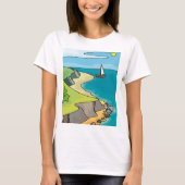 T-shirt Paysage de la voile (Devant)