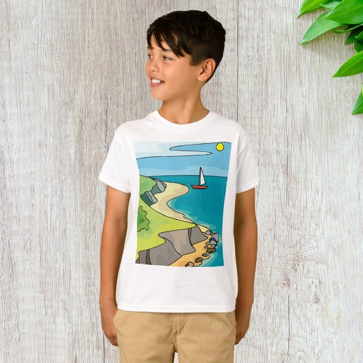 T-shirt Paysage de la voile