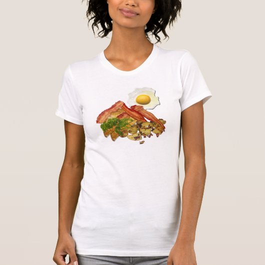 T-shirt Paysage de petit déjeuner (Devant)