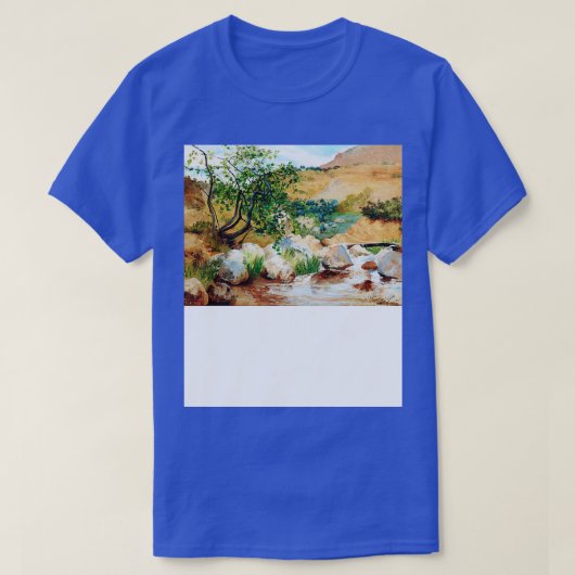 T-shirt Paysage de Sierra Nevada Espagne par Hugo Birger (Design devant)