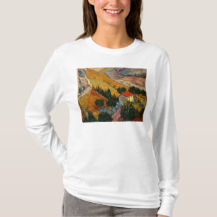 T-shirt Paysage de Vincent van Gogh   avec la Chambre et