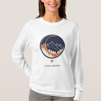 T-shirt Paysage des montagnes célestes : rêves lunaires