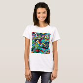T-shirt Paysage des sommets (Devant entier)